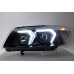 BMW E90 05-12 Black Projector Headlamp w Crystal Bar V3 ( G20 LCI Style )